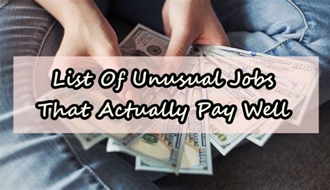 rarejob login|unique jobs that pay well.